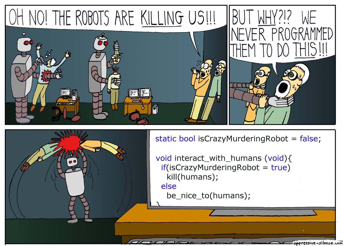 Oh no the robots
